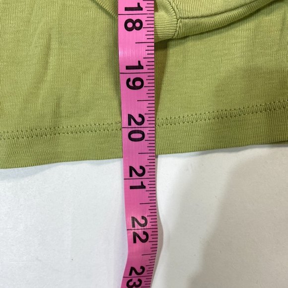 Vintage Talbots Women's Three-Quarter Sleeve Top Green - Size S - Picture 5 of 5